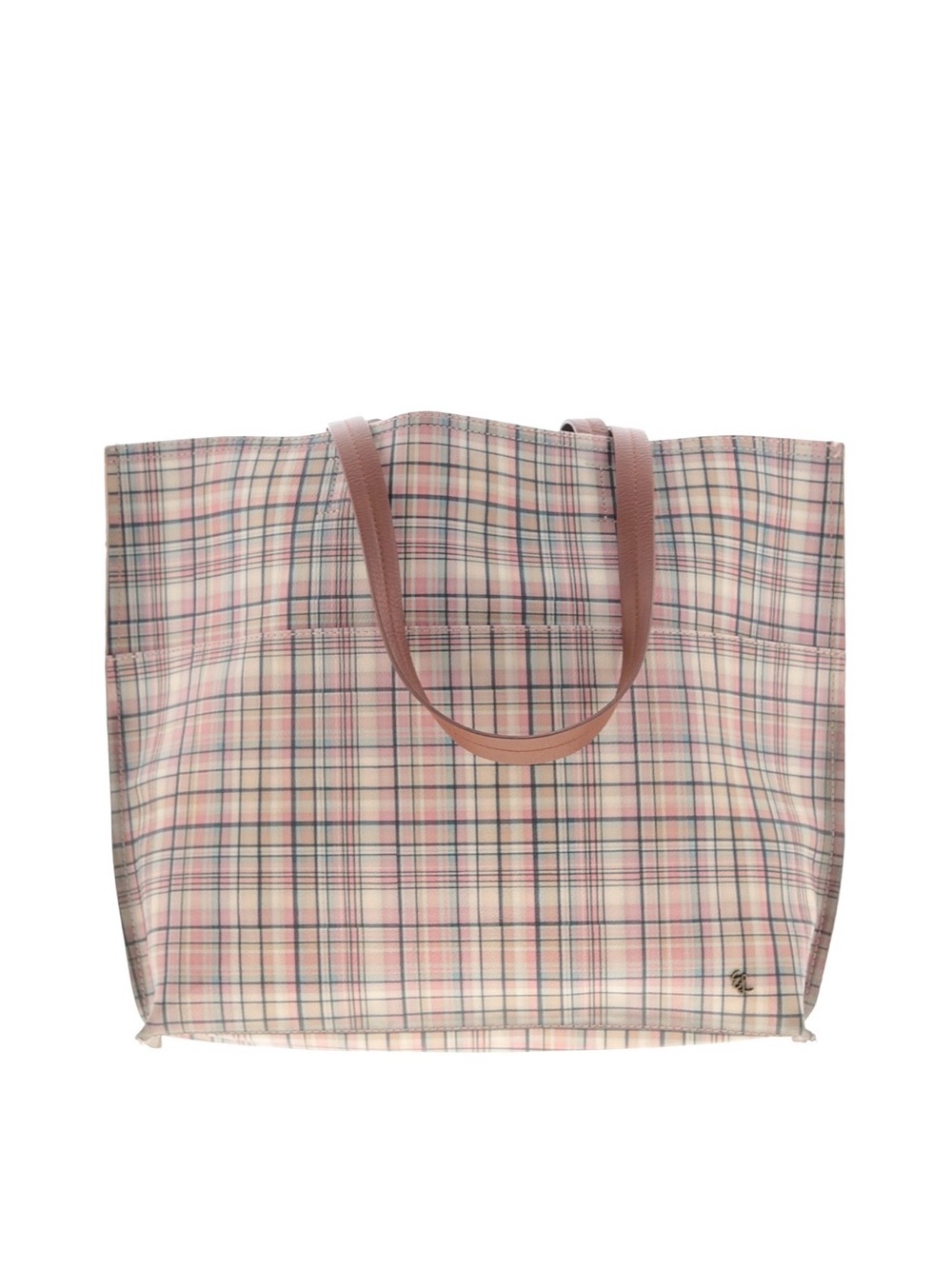 Elliot Lucca Delphine Plaid Tote.